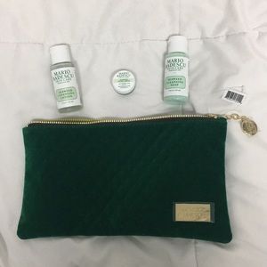 Mario Badescu Velvet Bag and Samples